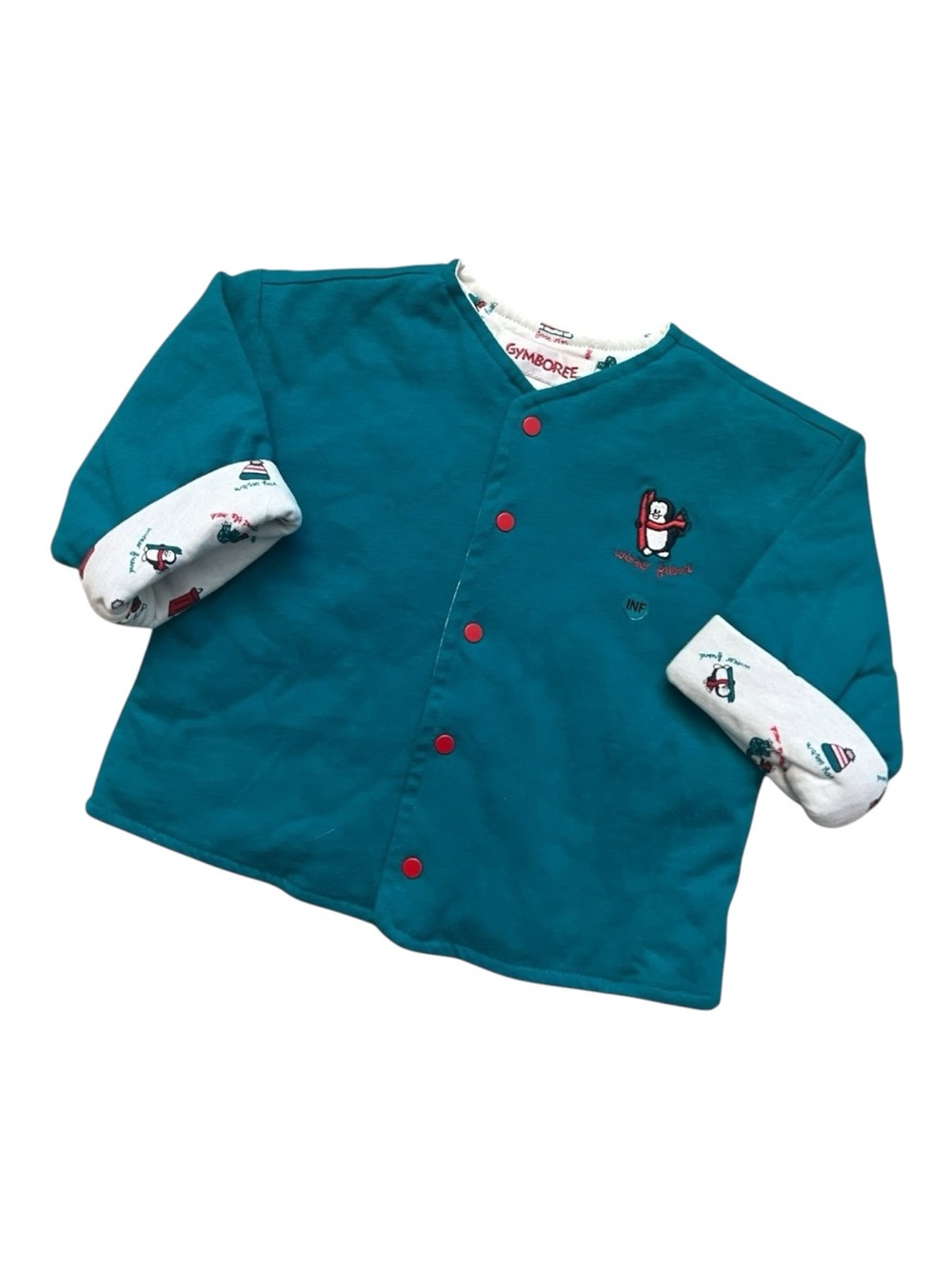NWT Vintage 90s Christmas Winter Baby Jacket